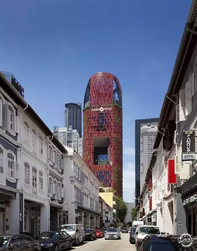 新加坡的生態(tài)建筑專業(yè)戶，又建了一個(gè)長滿綠植的酒店第4張圖片
