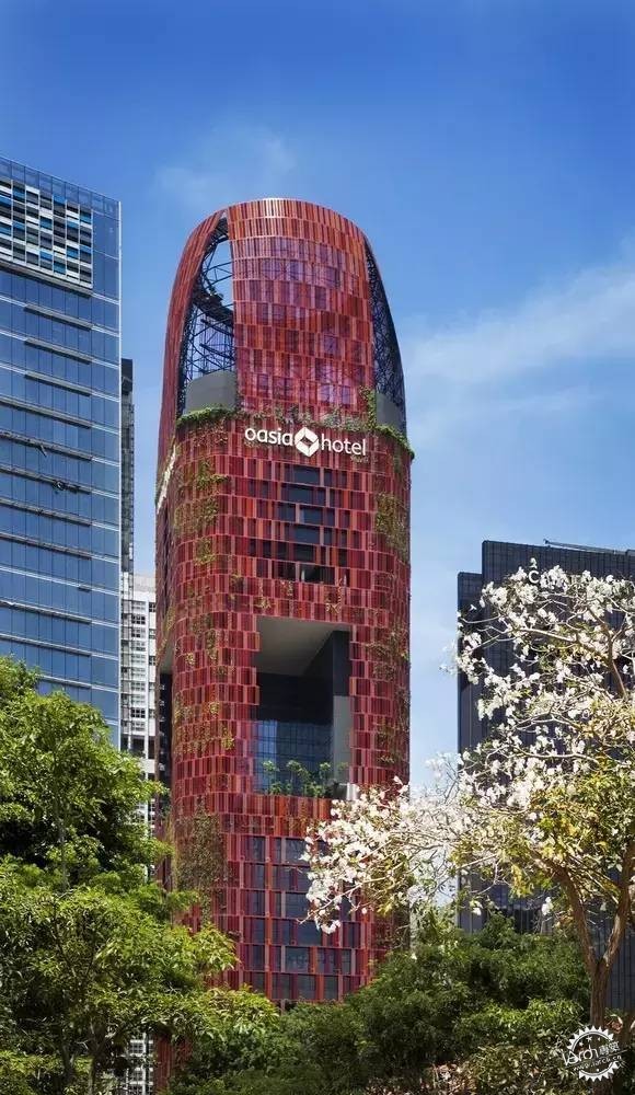 新加坡的生態(tài)建筑專業(yè)戶，又建了一個(gè)長滿綠植的酒店第8張圖片